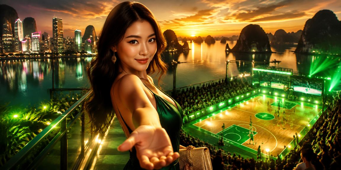 Người dùng theo dõi kết quả cá cược và Jackpot tại vịnh Hạ Long